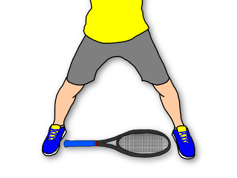 テニスのスプリットステップのコツ【4つの悪い例から学ぶ】