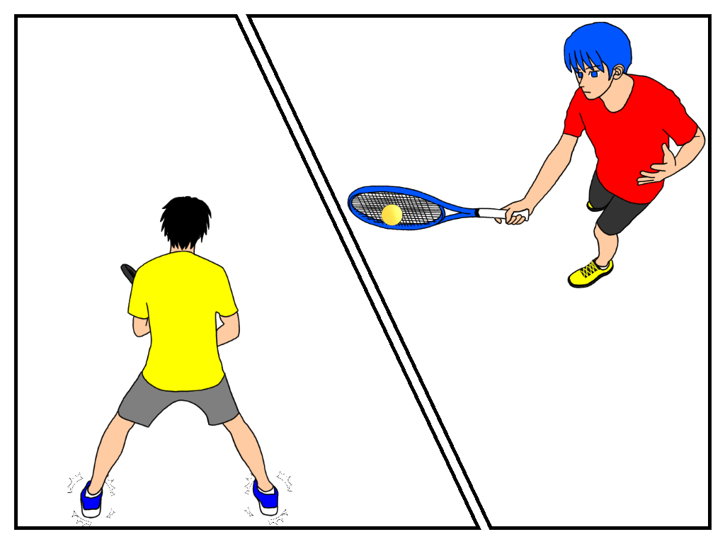 テニスのスプリットステップのコツ【4つの悪い例から学ぶ】